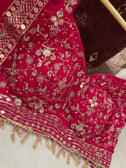 Multi Fully Stitched Lehenga