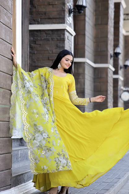 Yellow Salwar