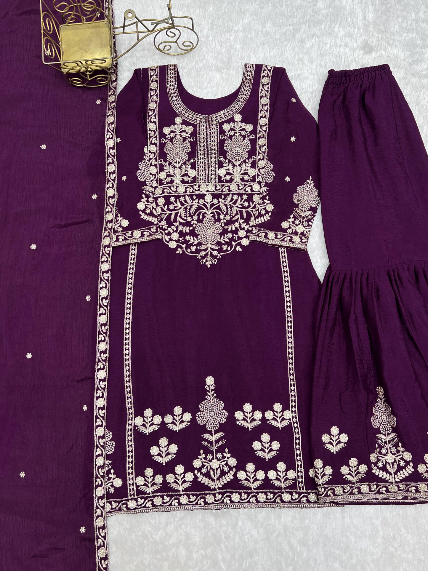 Ayra Sharara Purple