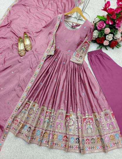 Antara Anarkali Rose