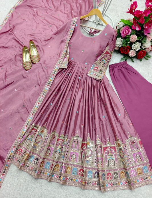 Antara Anarkali Rose