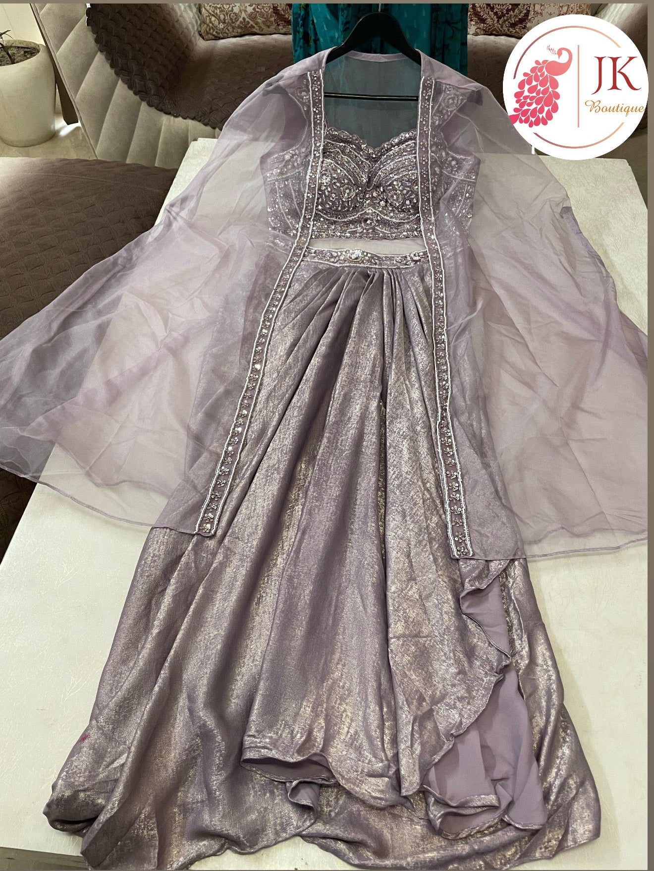 Zainab Fully Stitched Lehenga