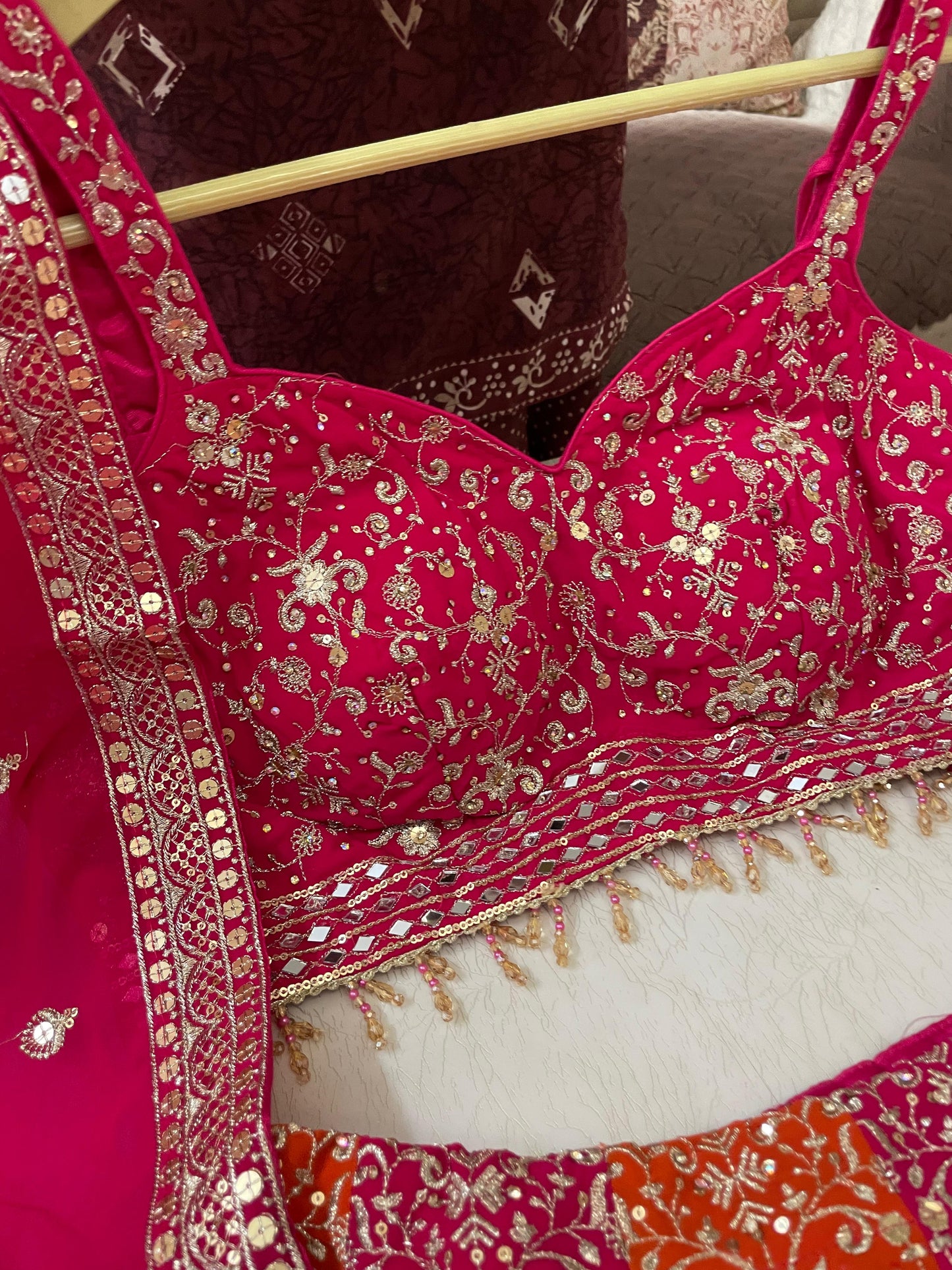 Multi Fully Stitched Lehenga