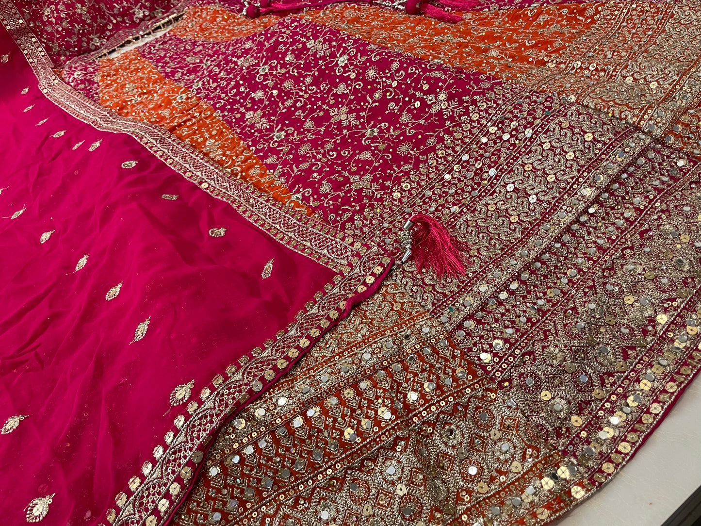 Multi Fully Stitched Lehenga