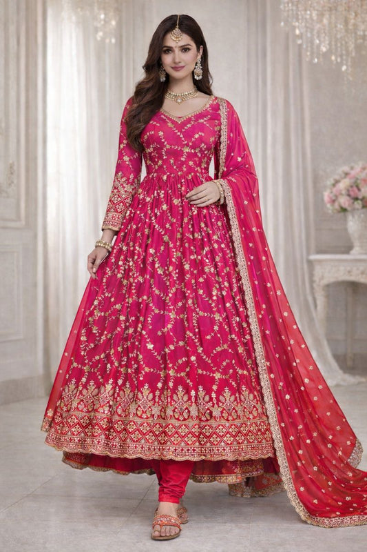 Lina Anarkali Cherry