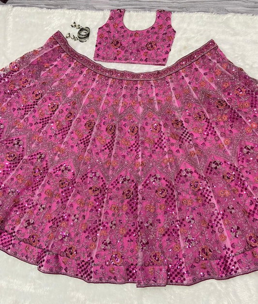 Sarina Unstitched Lehenga