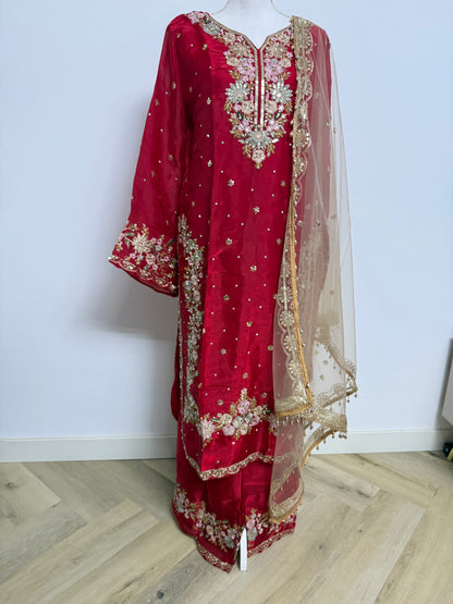 Jashn Sharara Raspberry