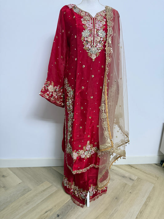 Jashn Sharara Raspberry