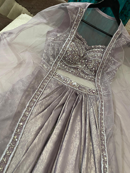 Zainab Fully Stitched Lehenga