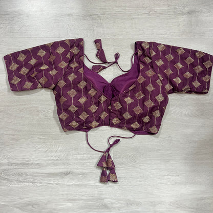 Readymade Blouse Purple