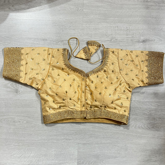 Readymade Blouse Gold