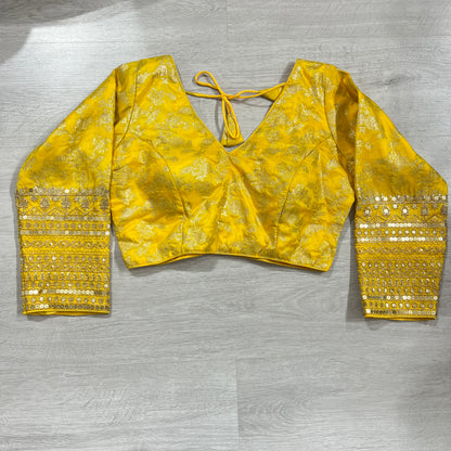 Readymade Blouse Yellow