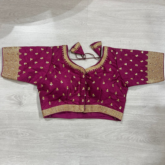 Readymade Blouse Purple