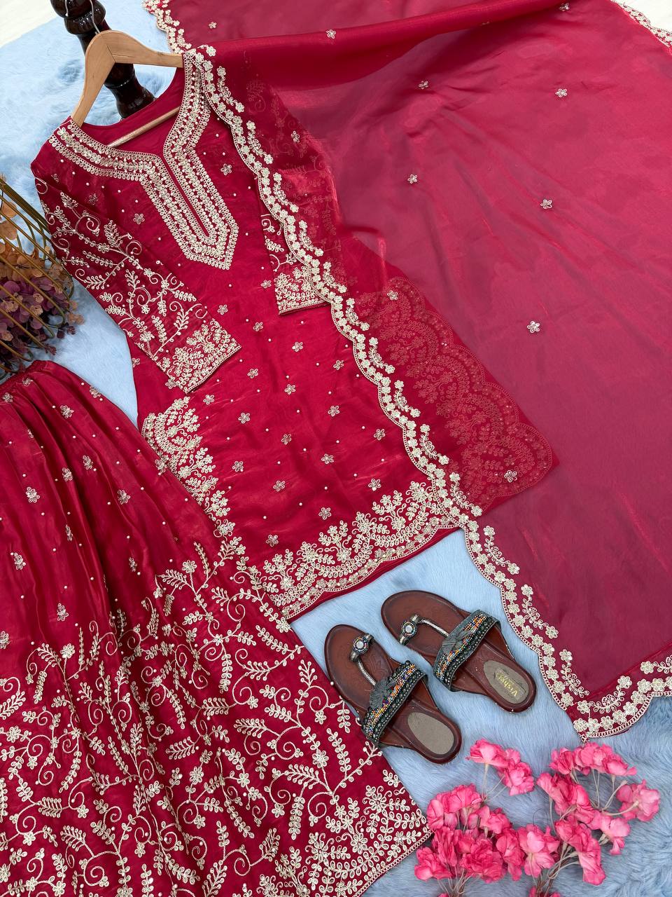 Roshni Sharara Cherry
