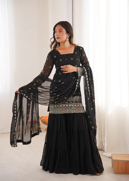 Anjali Sharara Black