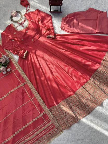 Kavya Anarkali Rose