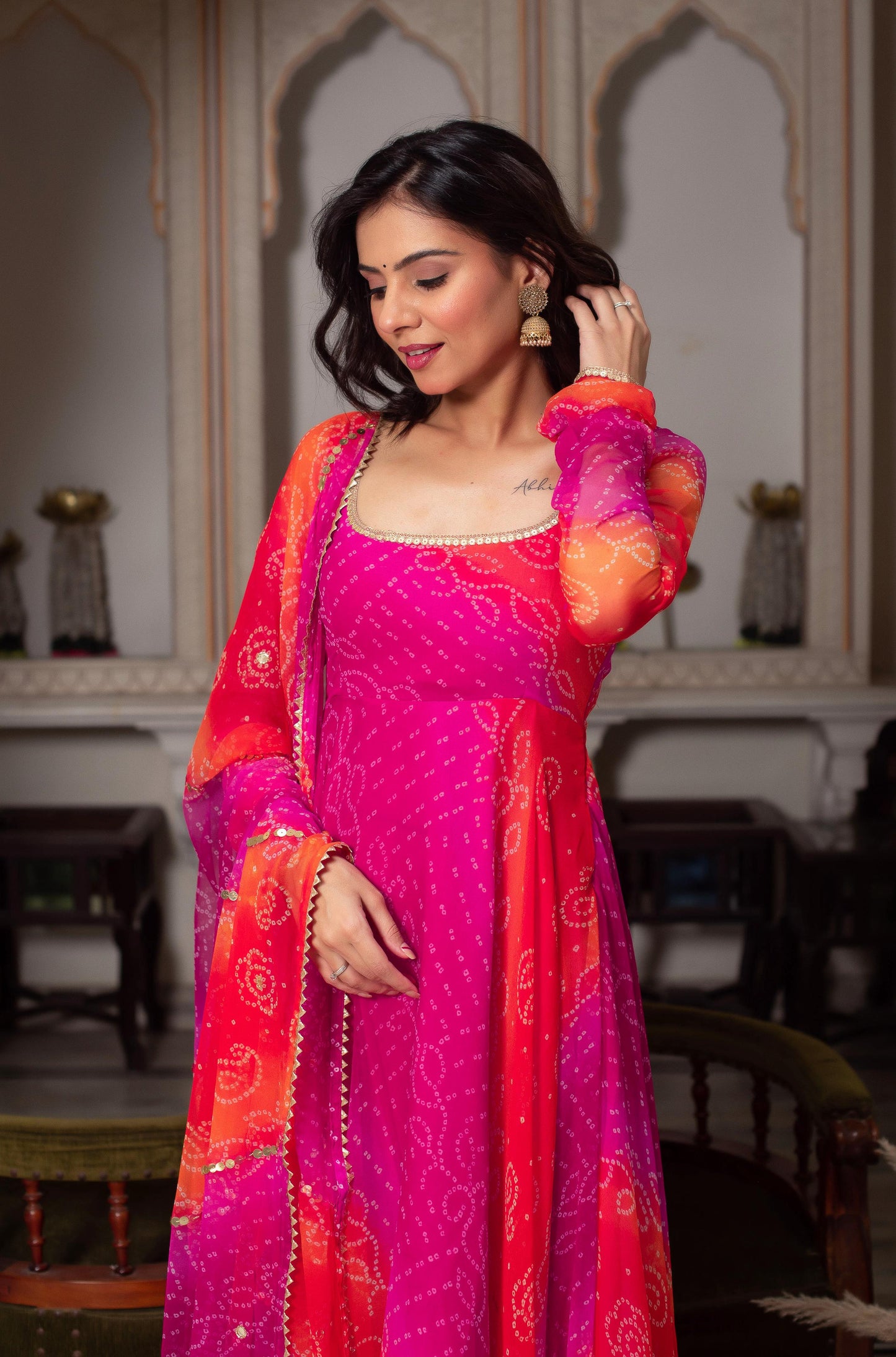 Tharika Anarkali Multi