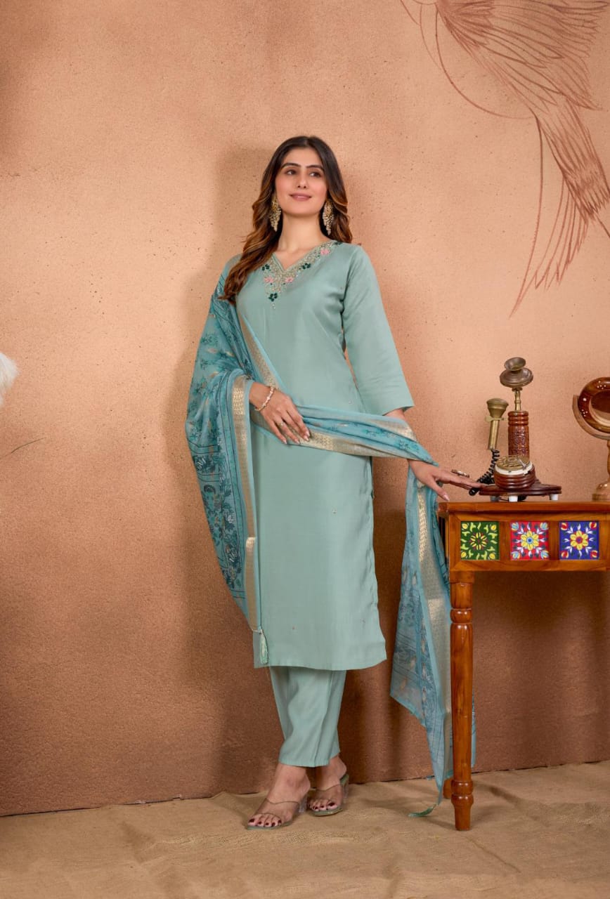 Suhana Kurti Blue