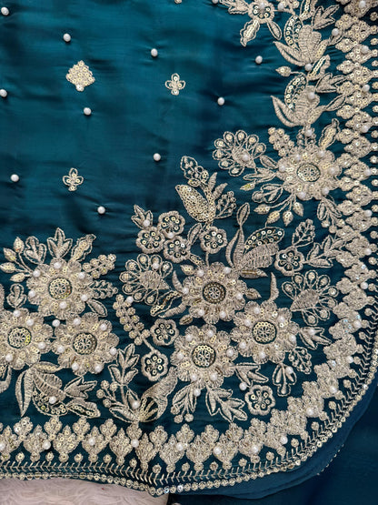 Prachi Sharara Blue
