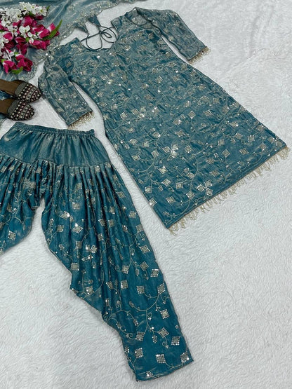 Tanvi Sharara Blue