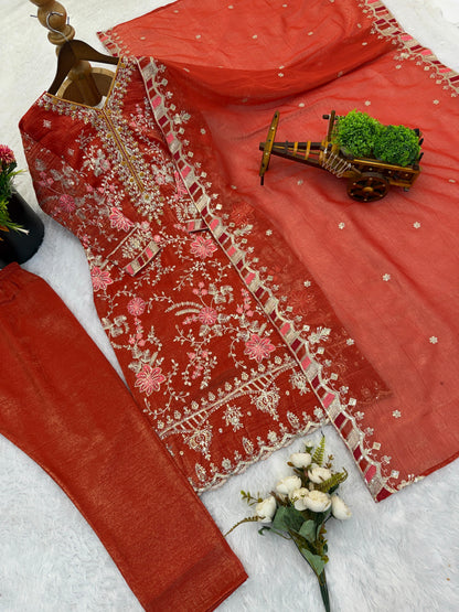 Naaz Salwar Brown