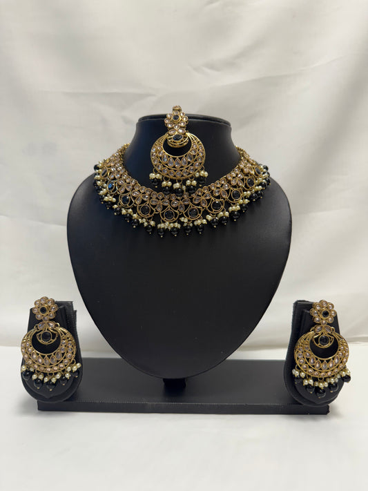 Black Party Necklace 26