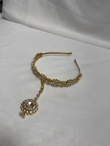 Headband Gold 02