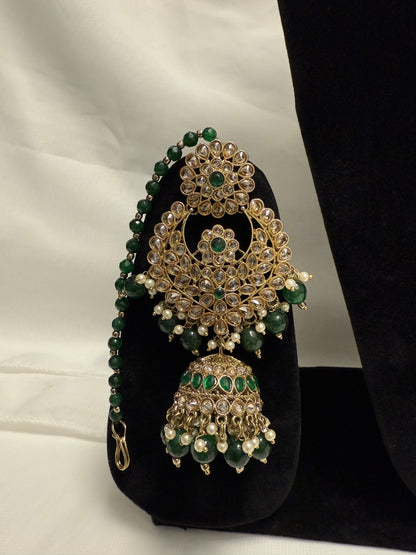 Green Party Necklace 195