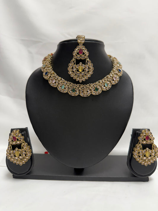 Multicolor Party Necklace 08