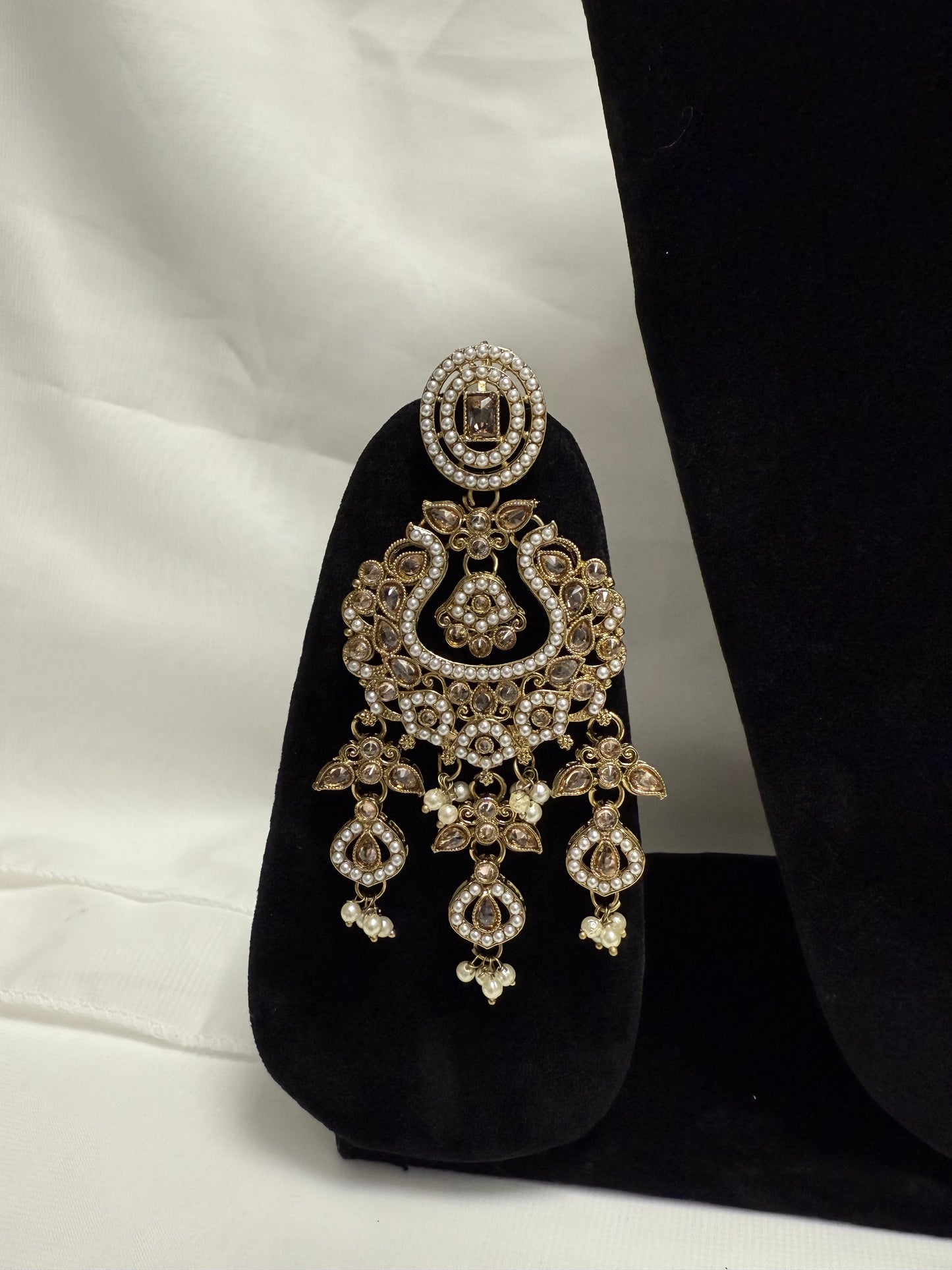 Gold Party Necklace 154