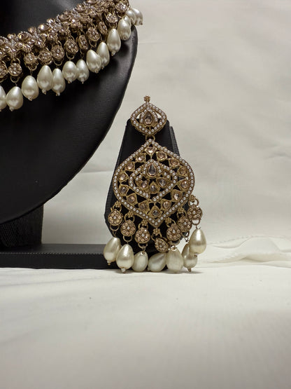 Gold Party Necklace 61