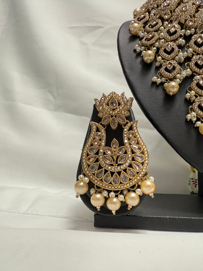 Gold Party Necklace 55