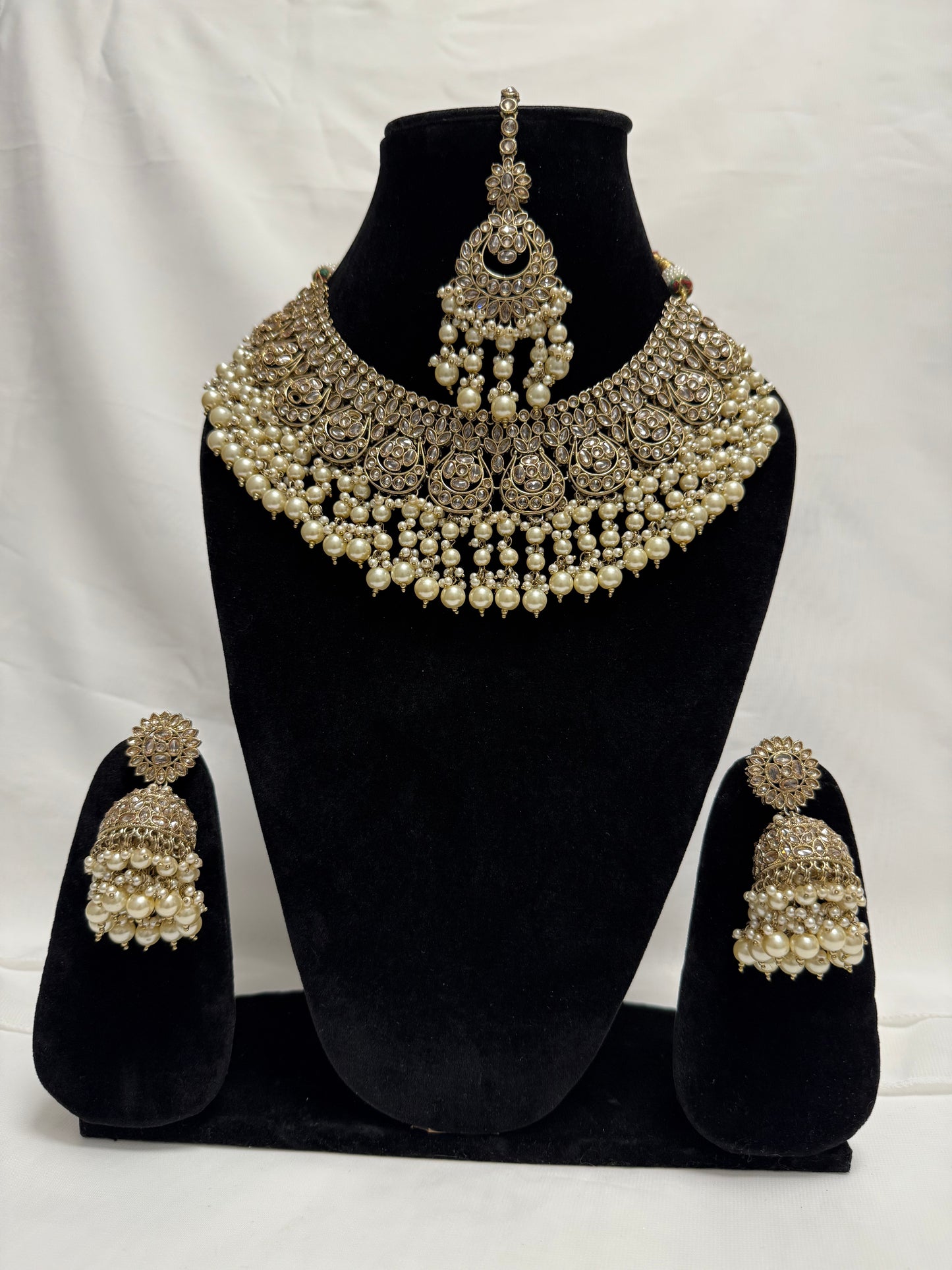 Gold Party Necklace 164