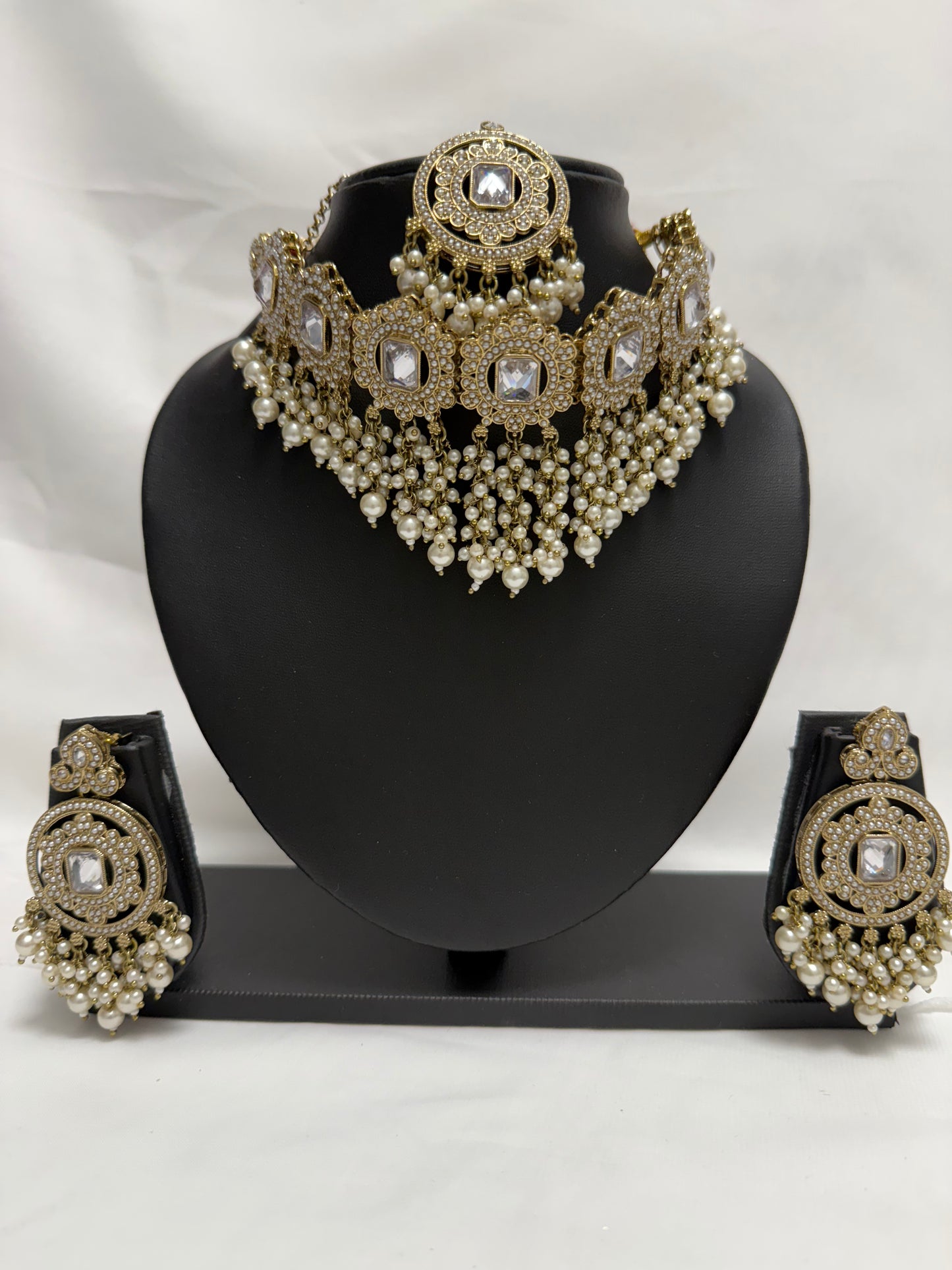 Gold Party Necklace 196