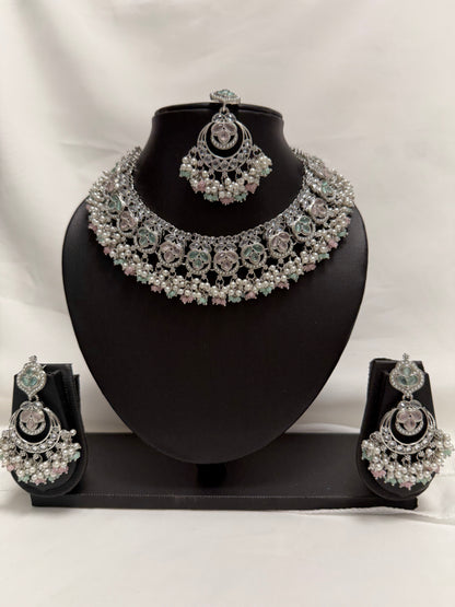 Multicolor Party Necklace 80