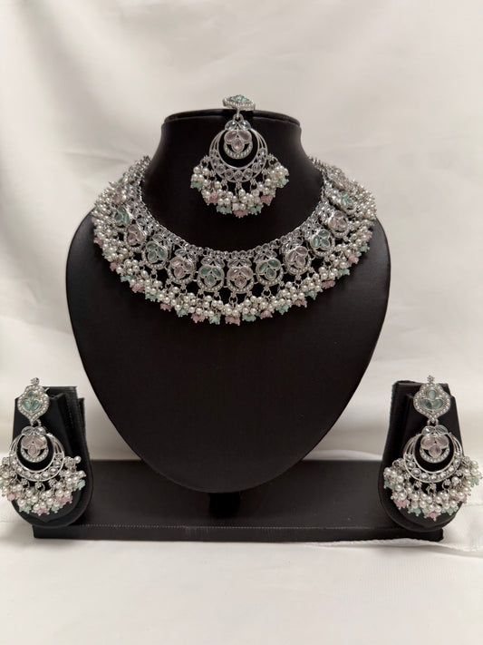 Multicolor Party Necklace 80