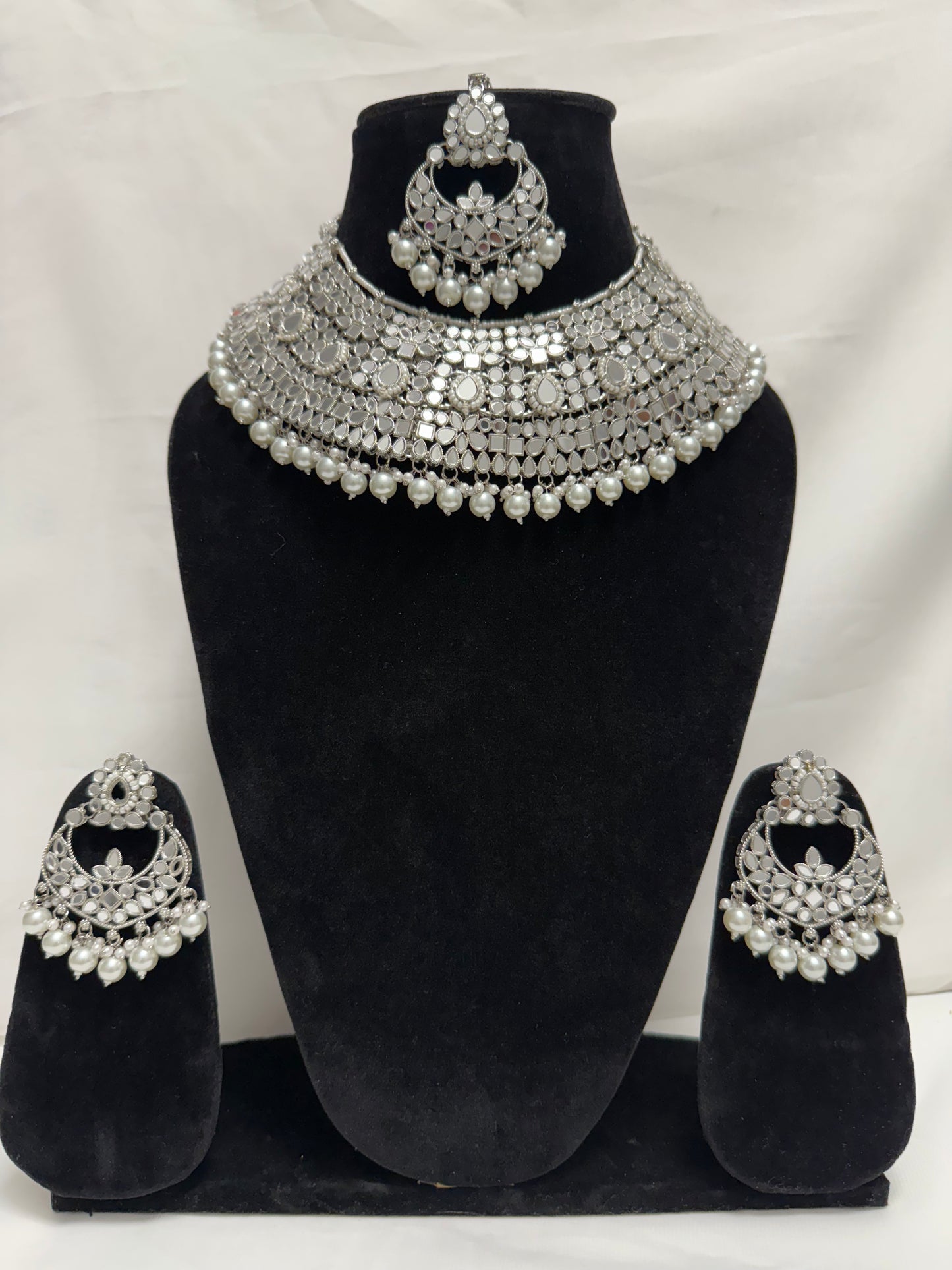 Silver Party Necklace 59