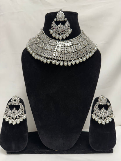 Silver Party Necklace 59