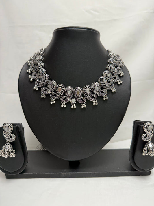 Silver Party Necklace 75