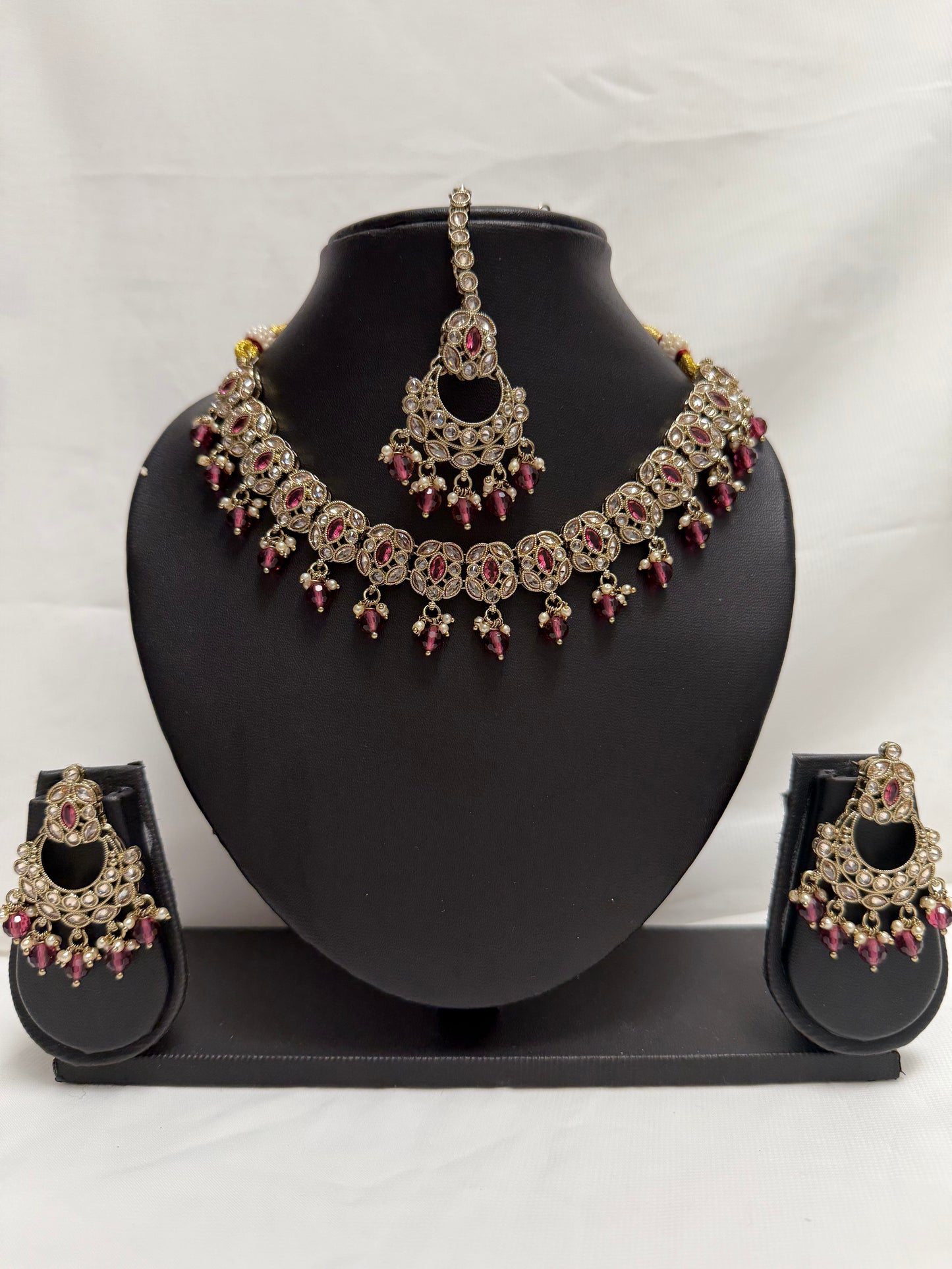 Purple Party Necklace 179