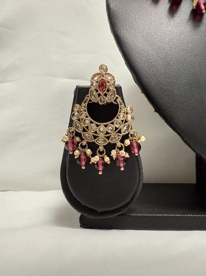 Purple Party Necklace 179