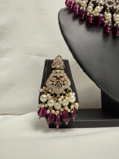 Purple Party Necklace 64