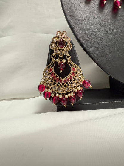 Red Party Necklace 148