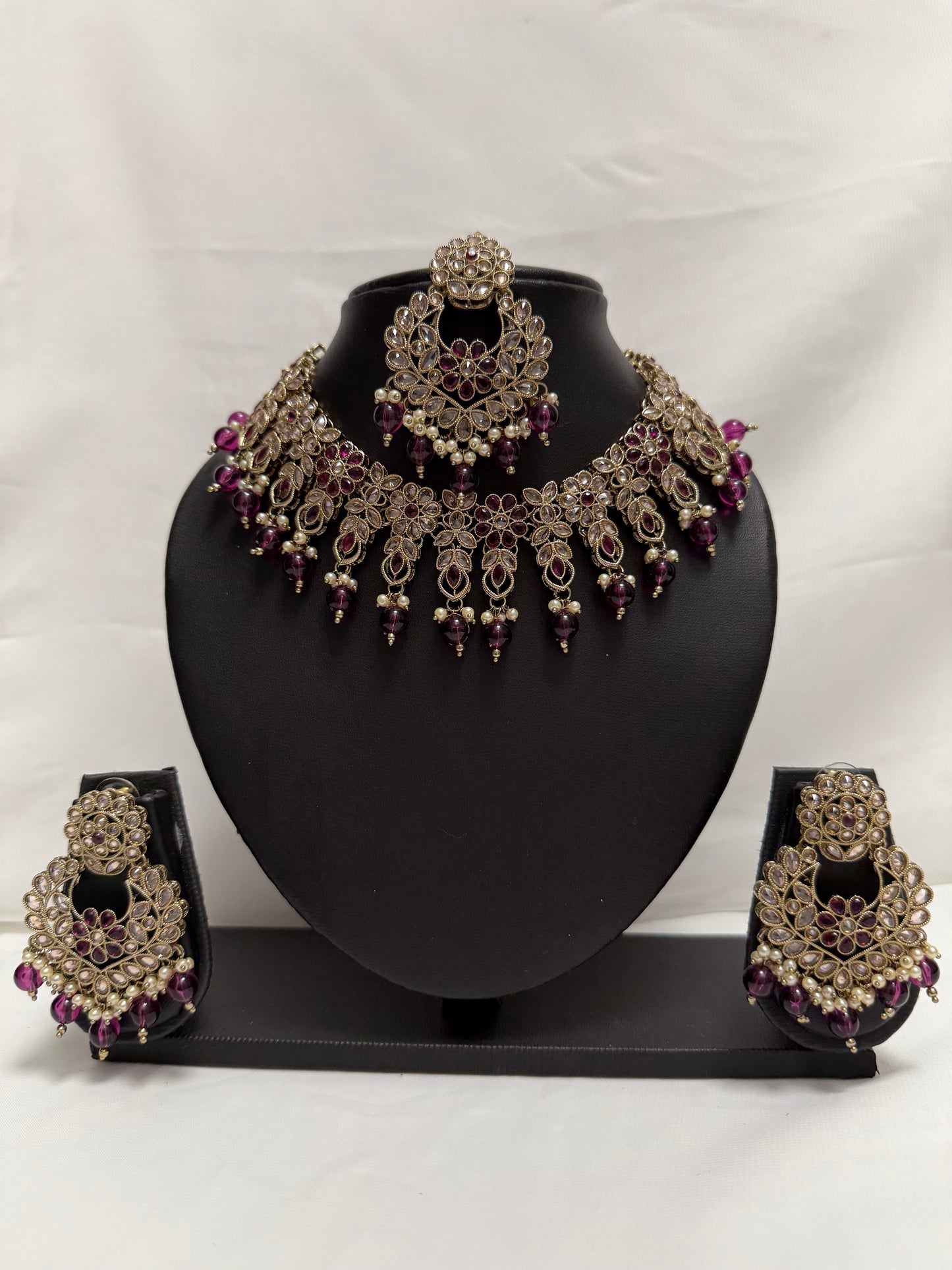 Purple Party Necklace 73