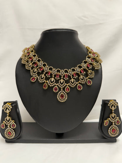 Purple Party Necklace 58