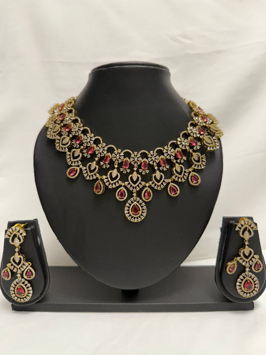 Purple Party Necklace 58