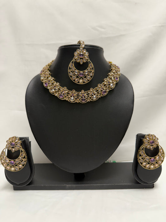 Purple Party Necklace 29