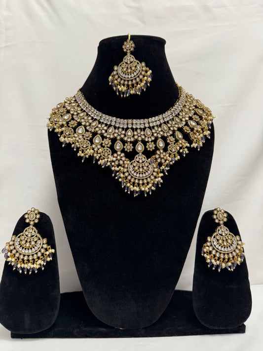 Purple Party Necklace 111