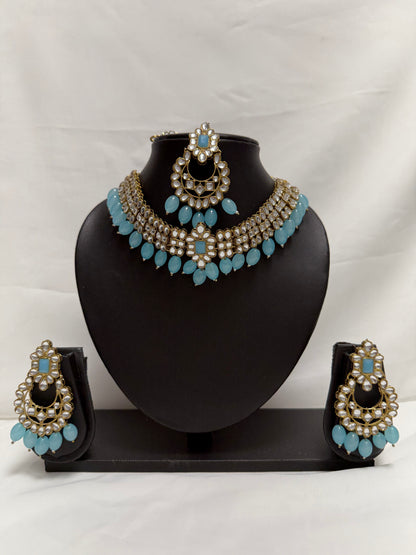 Blue Party Necklace 15
