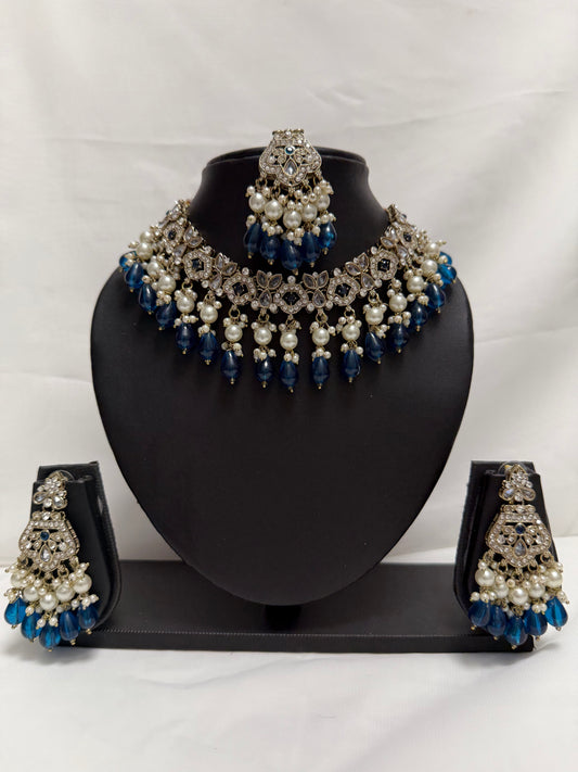 Blue Party Necklace 43